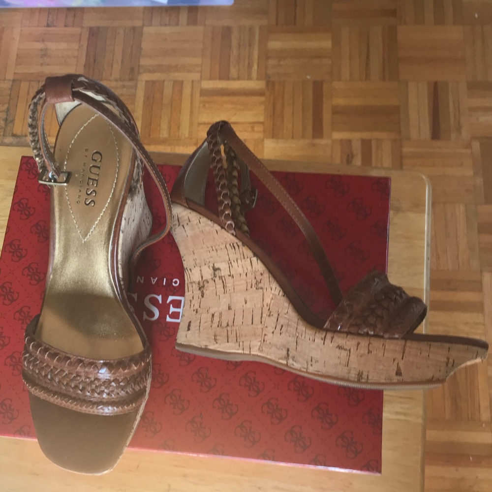 Brown Guess by Marciano Wedges